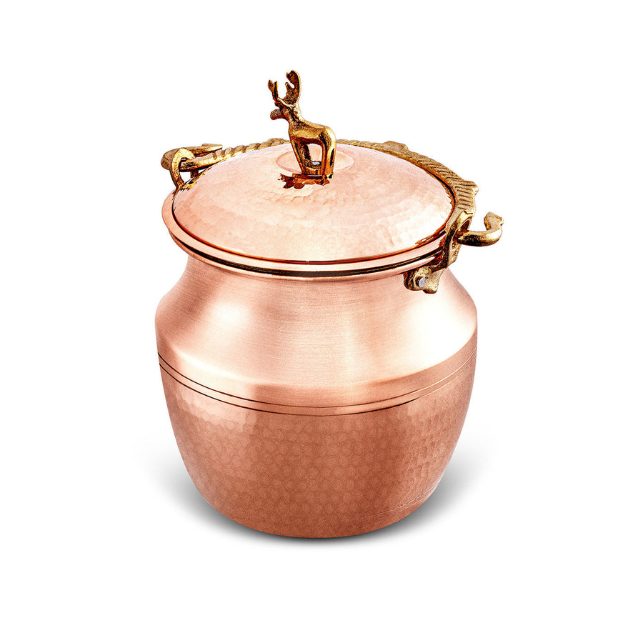 Karaca Alacahöyük Cooper Pot, 2.5L, Copper