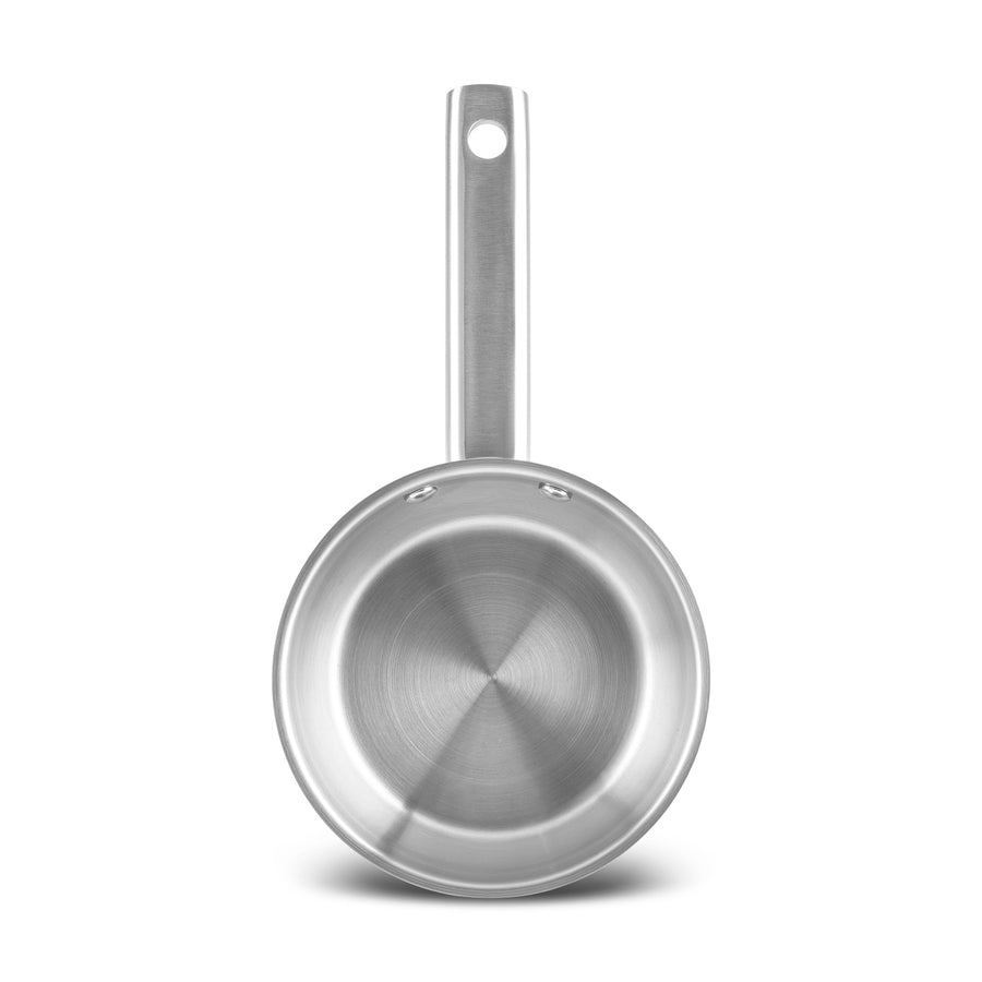 Karaca Elite Stainless Steel Induction Mini Frying Pan, 14cm, Silver