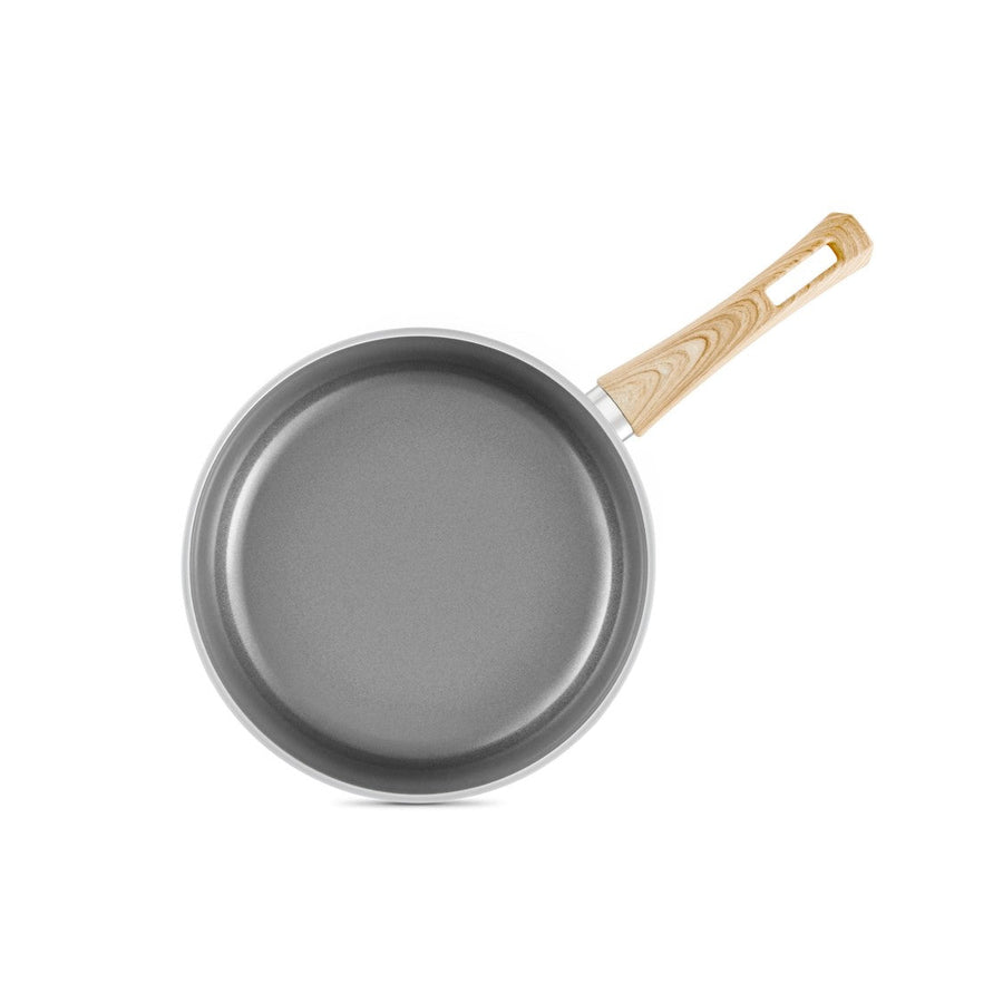 Karaca Swiss Crystal Non-Stick Induction Frying Pan, 30cm, Creamy