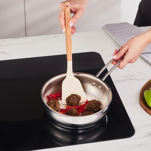 Karaca Emirgan Stainless Frying Pan, 20cm, Silver