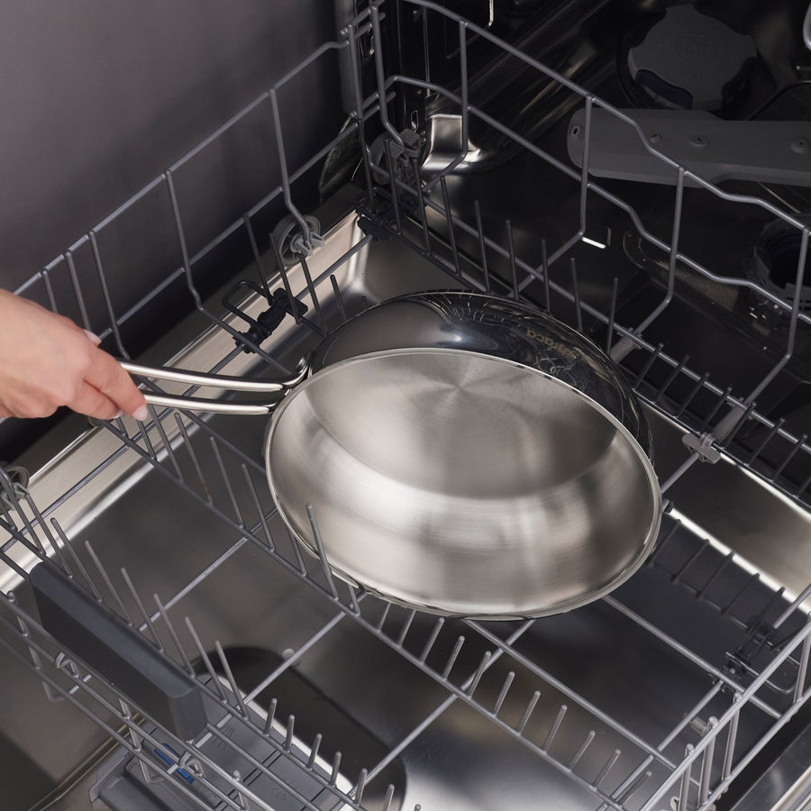 Karaca Emirgan Stainless Steel Pan, 22cm, Silver