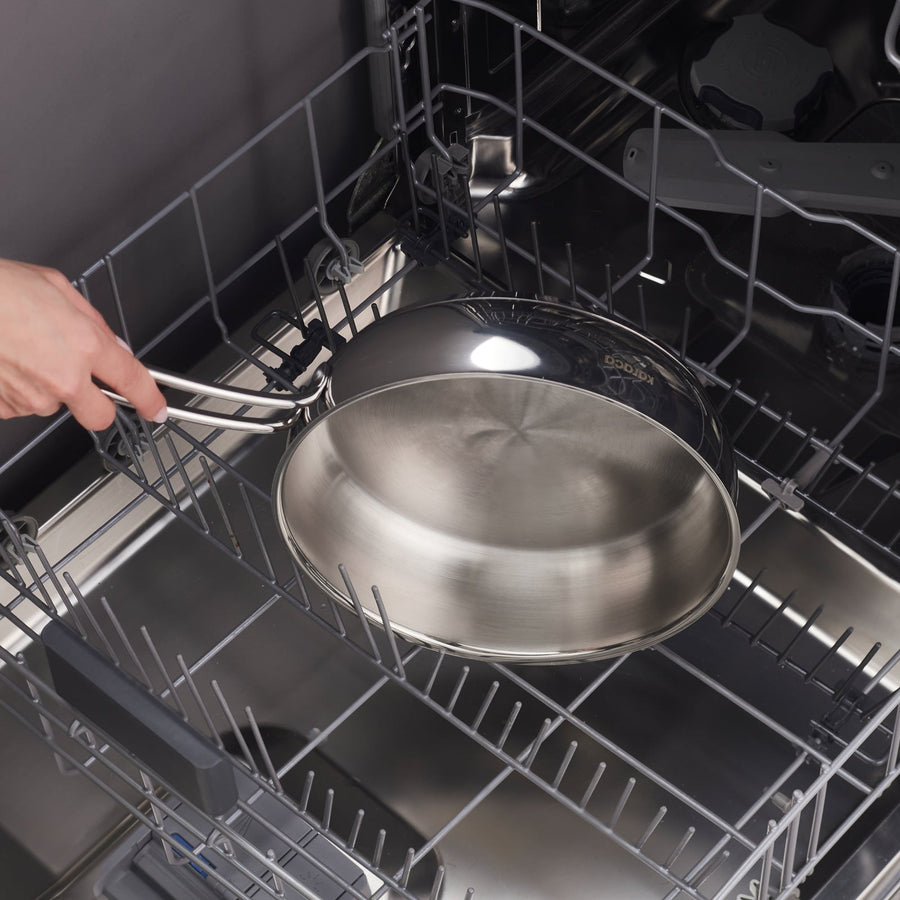 Karaca Emirgan Stainless Steel Pan, 24cm, Silver