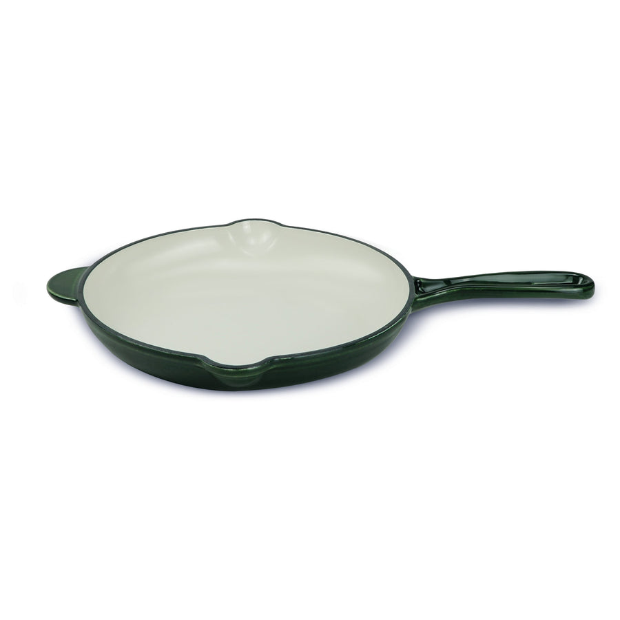 Karaca Heritage Enamelled Cast Iron Pan, 26 cm, Green