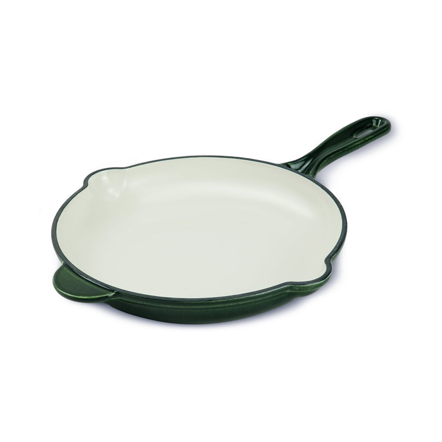 Karaca Heritage Enamelled Cast Iron Pan, 26 cm, Green