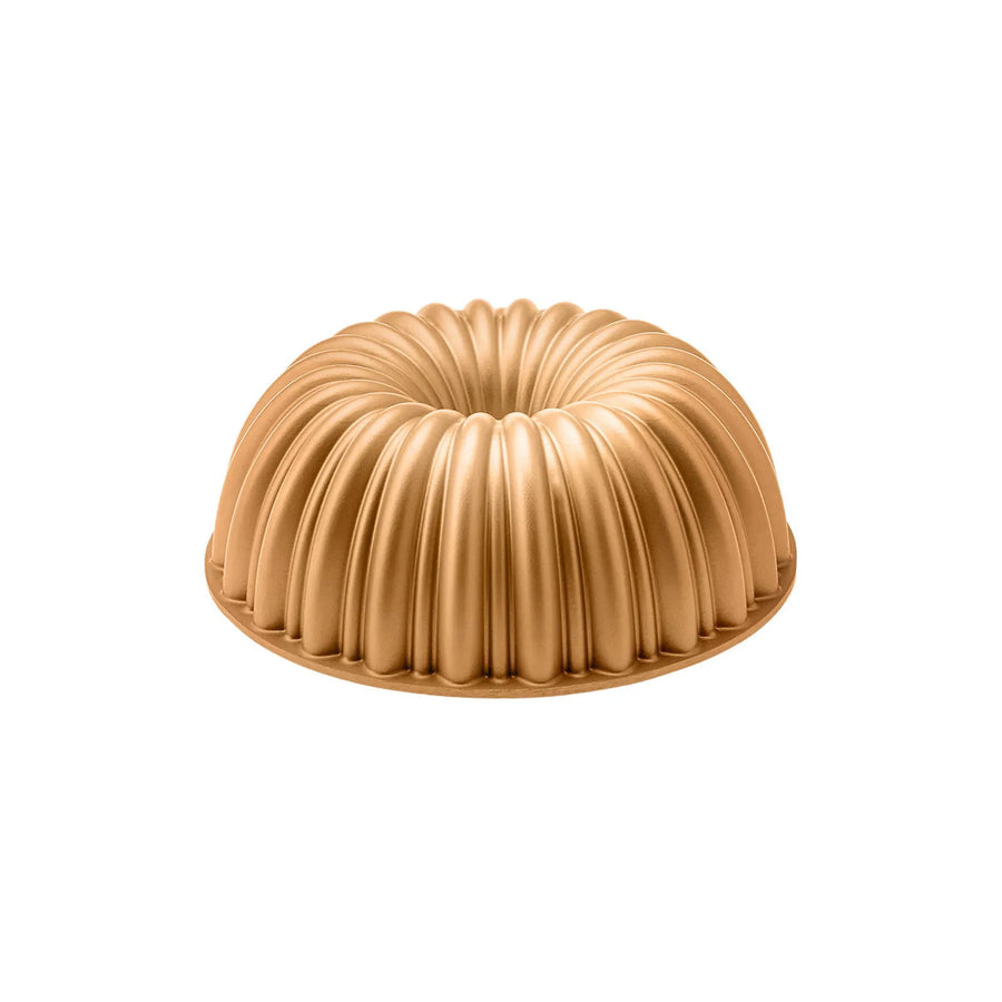 Karaca Cake Pro Aluminium Cast Decorative Cake Tin, 25.5cm, Gold