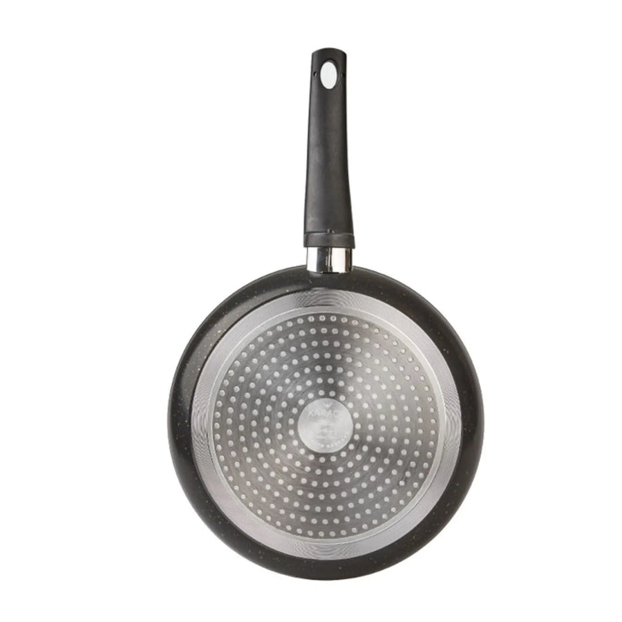 Karaca Blackgold Biogranite 7-Piece Non-Stick Induction Cookware Set, Black Gold