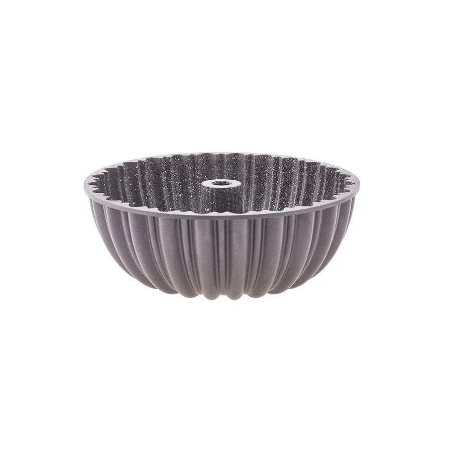 Karaca Cake Pro Aluminium Cast Decorative Cake Tin, 25.5cm, Anthracite