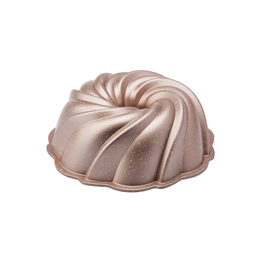 Karaca Aluminium Cast Decorative Cake Tin, 24cm, Pink