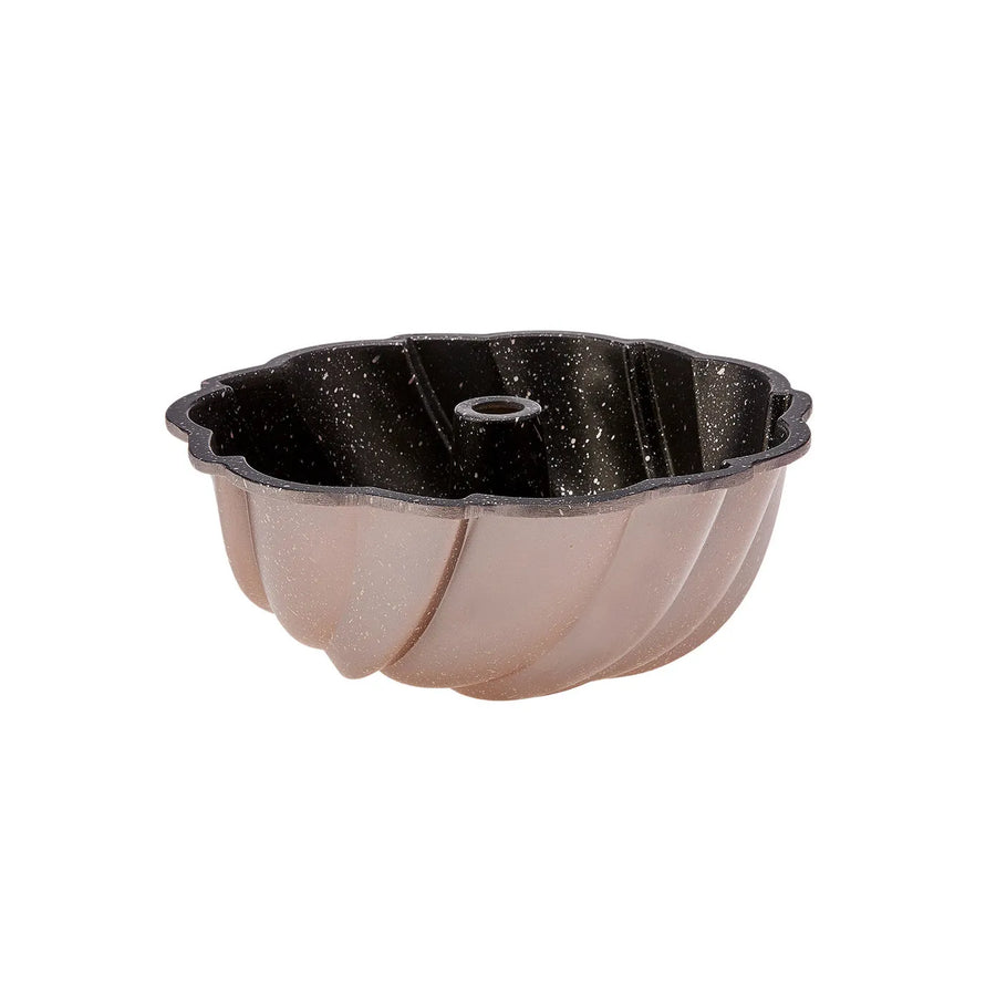 Karaca Aluminium Cast Decorative Cake Tin, 24cm, Pink