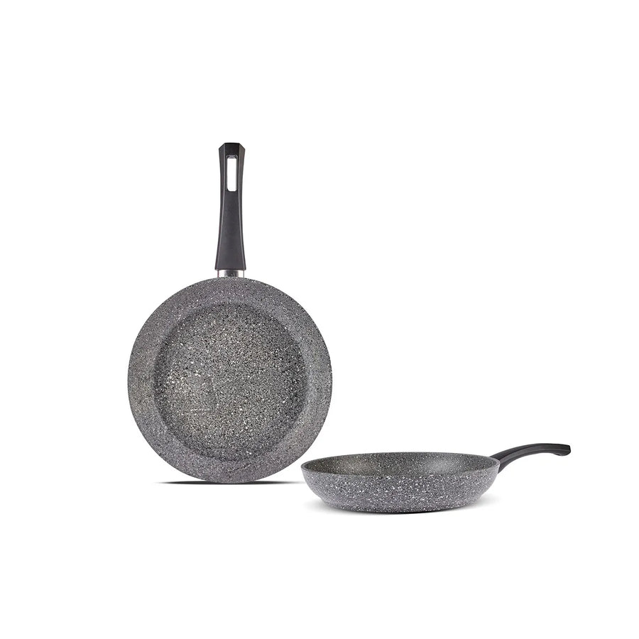 Karaca Gris Biogranite 2-Piece Induction Pan Set, Grey