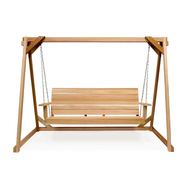 A-Frame & Swing Set – Western Red Cedar | 90 in. Wide