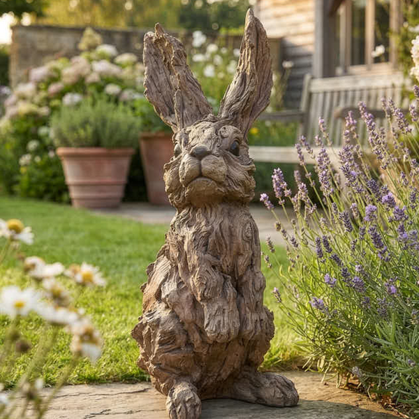 Textured Rabbit Ornament